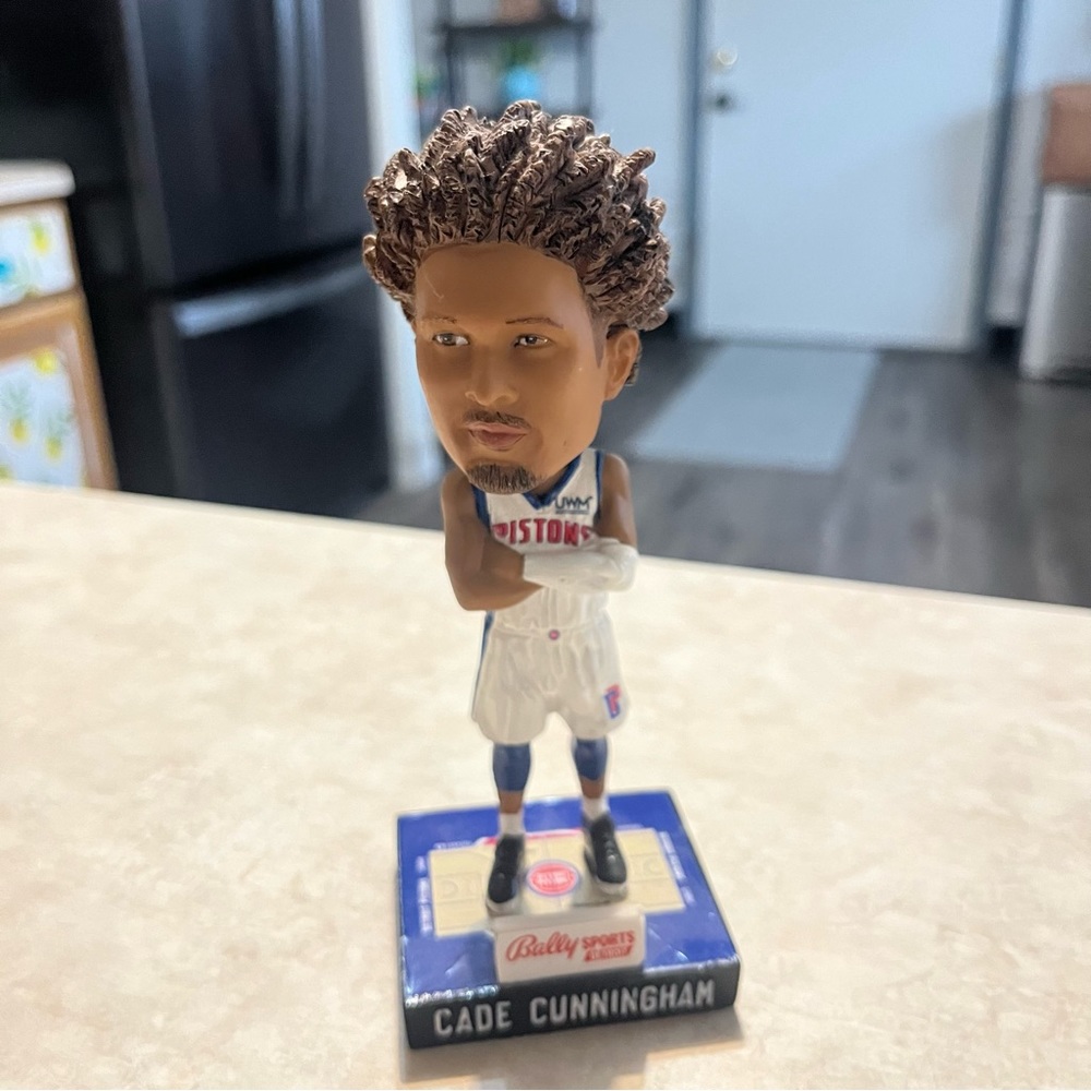 Cade Cunningham Detroit Pistons Rookie Bobblehead 2022 SGA NBA Basketball LCA